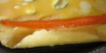 суши с омлетом цыплята