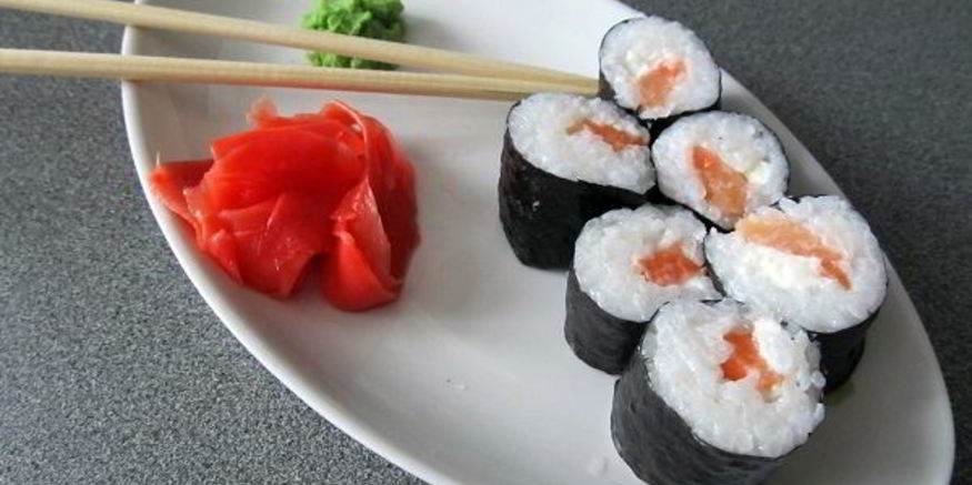 Рецепт суш с семгой