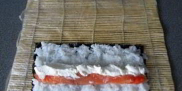 суши с семгой