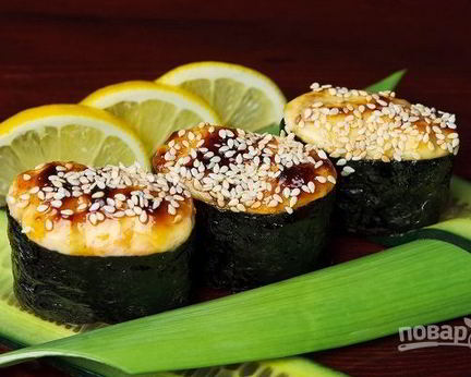 Суши запеченные