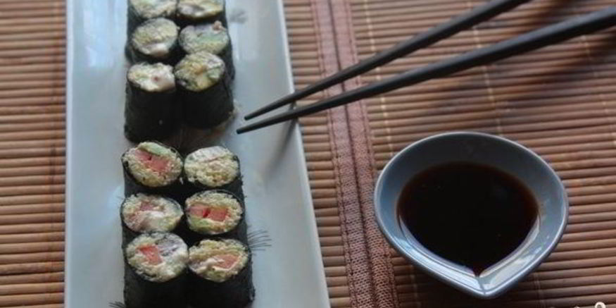 Рецепт сыроедческих суш