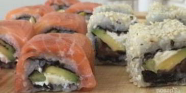 вкусные суши дома