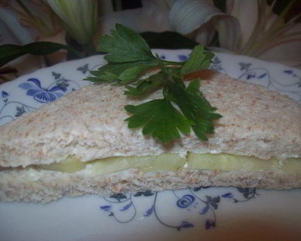 Английские сэндвичи с огурцом