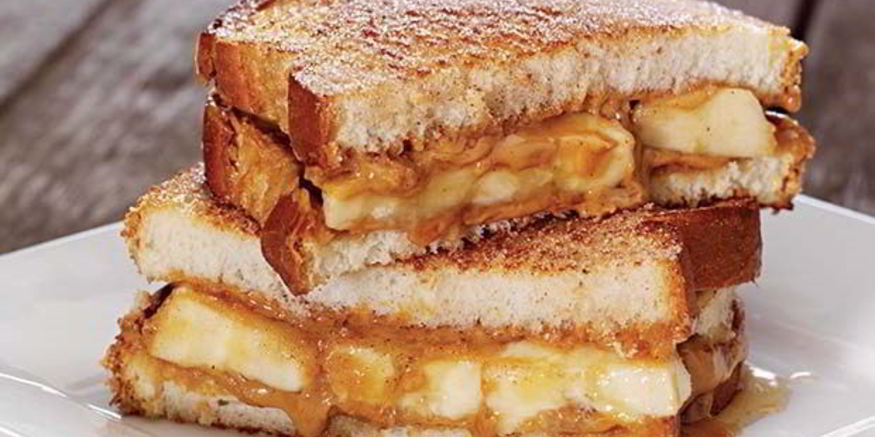 Рецепт бананового сэндвича