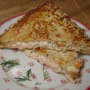 Рецепт Горячих сэндвичей с семгой