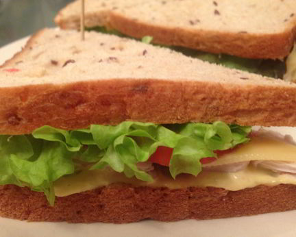 Клаб-сэндвич с курицей