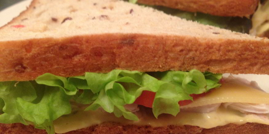 Рецепт клаба-сэндвича с курицей