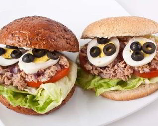 Средиземноморский сэндвич с тунцом