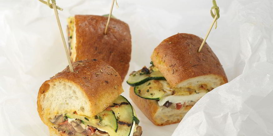 Рецепт средиземноморского сэндвича