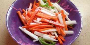 сэндвич бан ми с тефтелями