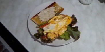 сэндвич французский по-деревенски