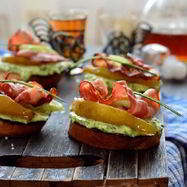 Рецепт Сэндвича с беконом и грушами