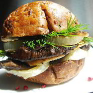 Рецепт Сэндвича с грибами и курицей