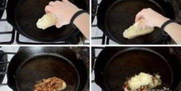 сэндвич с карамелизированным луком