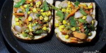 сэндвич с овощами