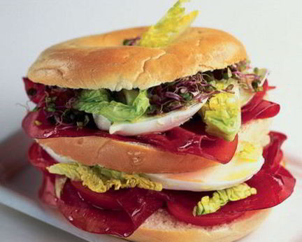 Сэндвич с ветчиной