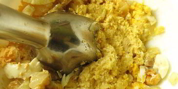 сэндвич с яичным паштетом