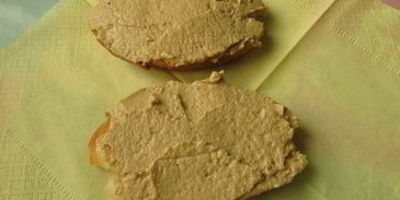 сэндвич с яичным паштетом