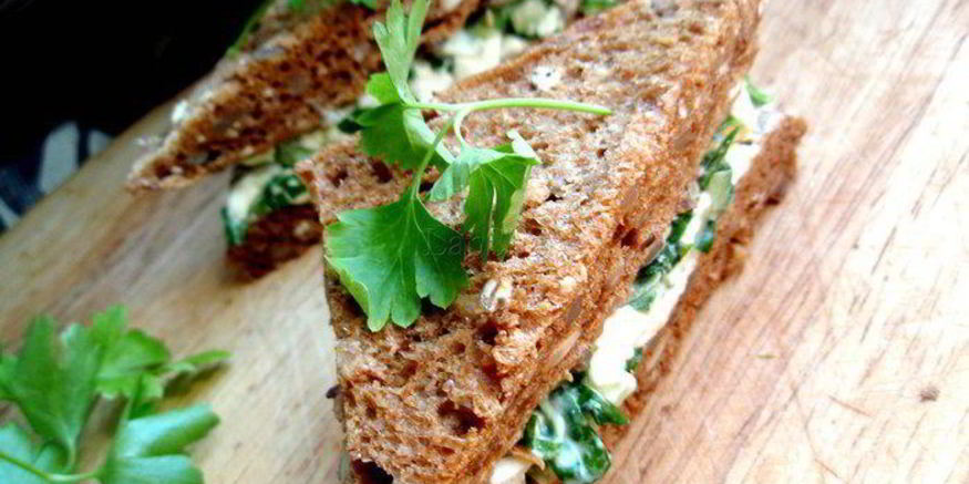 Рецепт сэндвича с яичным салатом