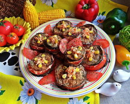 Сэндвичи из баклажанов