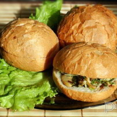 Сэндвичи с начинкой из грибов и сыра