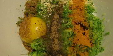 сырно-капустный сэндвич этюд в зеленых тонах