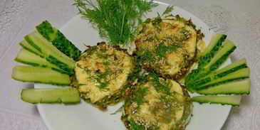 сырно-капустный сэндвич этюд в зеленых тонах