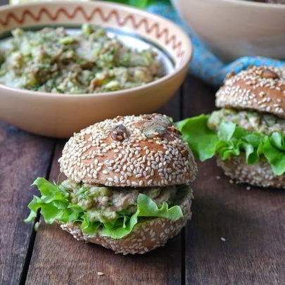 Венский сэндвич с тунцом