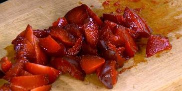 ароматные тарталетки со сливами