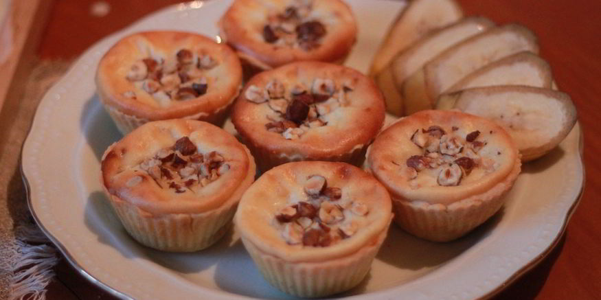 Рецепт банановых тарталеток