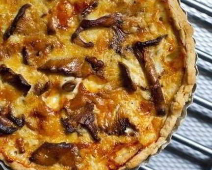 Картофельные тарталетки с лисичками