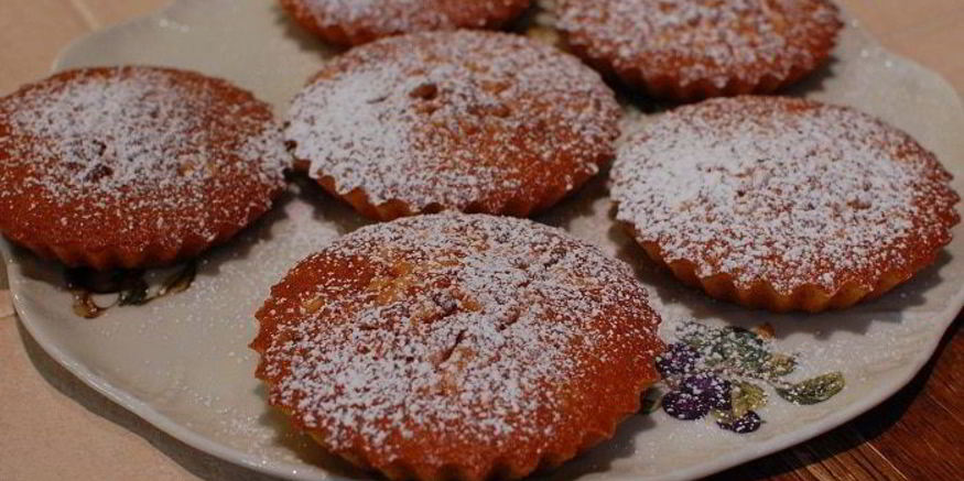 Рецепт лимонных тарталеток с кедровыми орешками