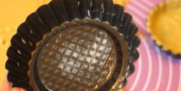 миндальные тарталетки с кремом из авокадо