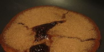 миндальные тарталетки с кремом из авокадо