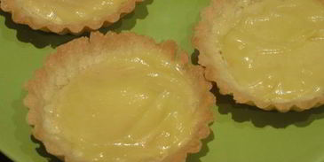 миндальные тарталетки с кремом из авокадо