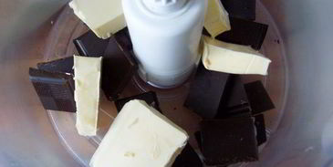 шоколадные тарталетки с кофейно-шоколадным кремом