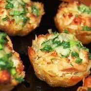 Рецепт Тарталеток из картофеля с куриным филе