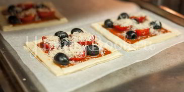 тарталетки из слоеного теста