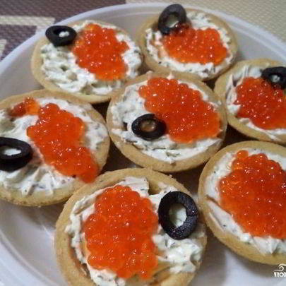 Тарталетки на праздничный стол