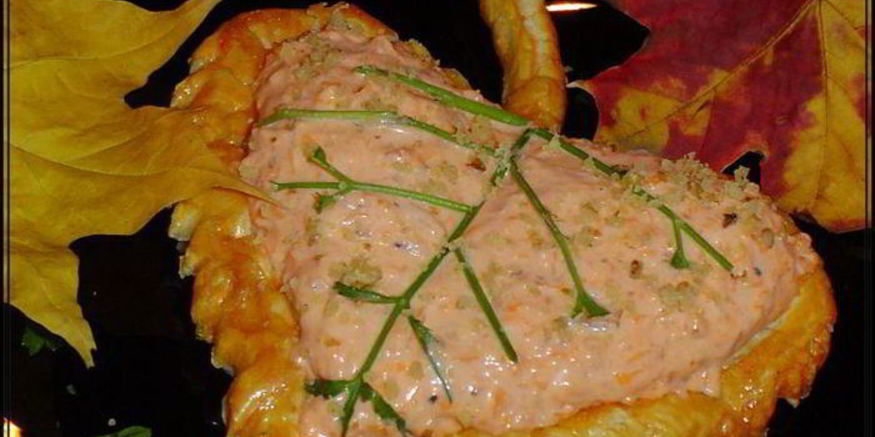 Рецепт тарталеток осенних листья