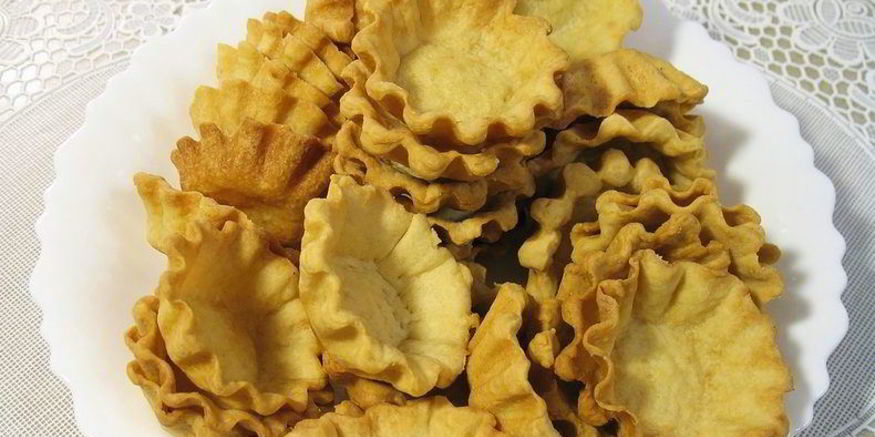 Рецепт тарталеток пустых