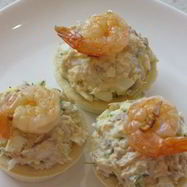 Рецепт Тарталеток с горбушей консервированной