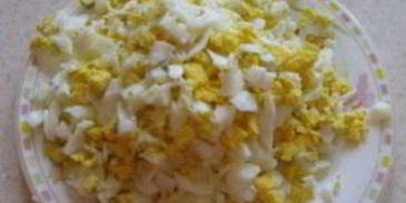 тарталетки с горбушей консервированной