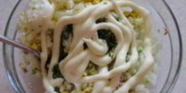 тарталетки с горбушей консервированной