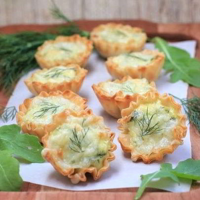 Тарталетки с горбушей