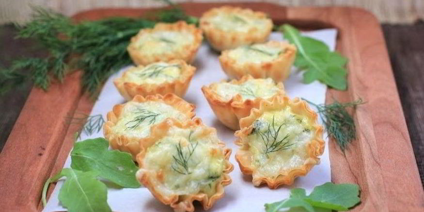 Рецепт тарталеток с горбушей