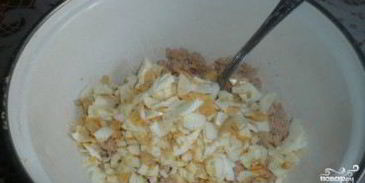 тарталетки с икрой трески