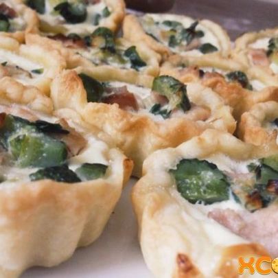 Тарталетки с копченой курицей