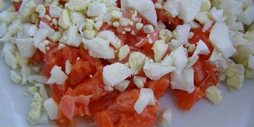 тарталетки с красной рыбой