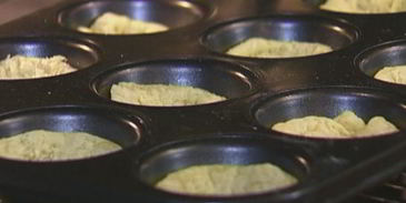 тарталетки с молочным кремом